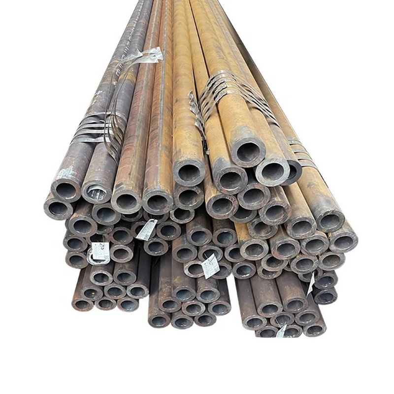 A53B Cold Rolled Steel Pipe Seamless Carbon Steel Line Pipe Clean Blasting Painting
