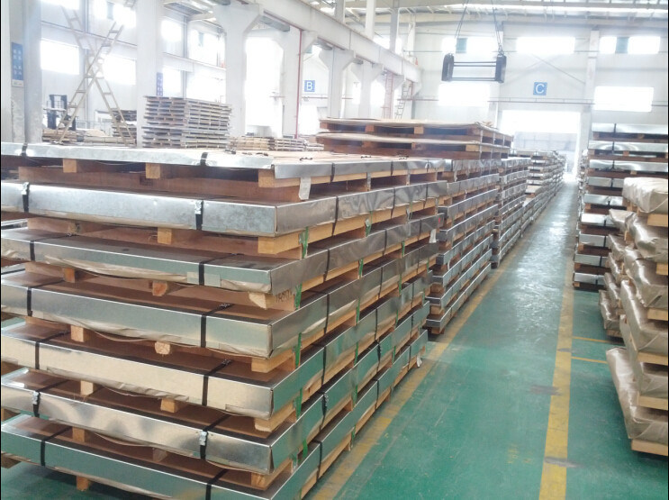 ASTM 304 304L 316L 321 Hot Rolled Steel Plates, NO.1 Surface Storage
