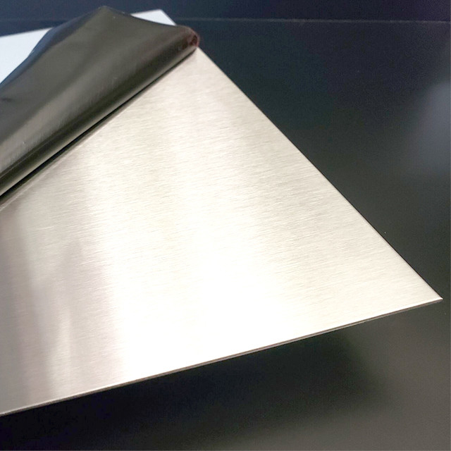 ASTM 304 Stainless Steel Sheet Ss 304 Brushed Finish 0.25mm To 3mm