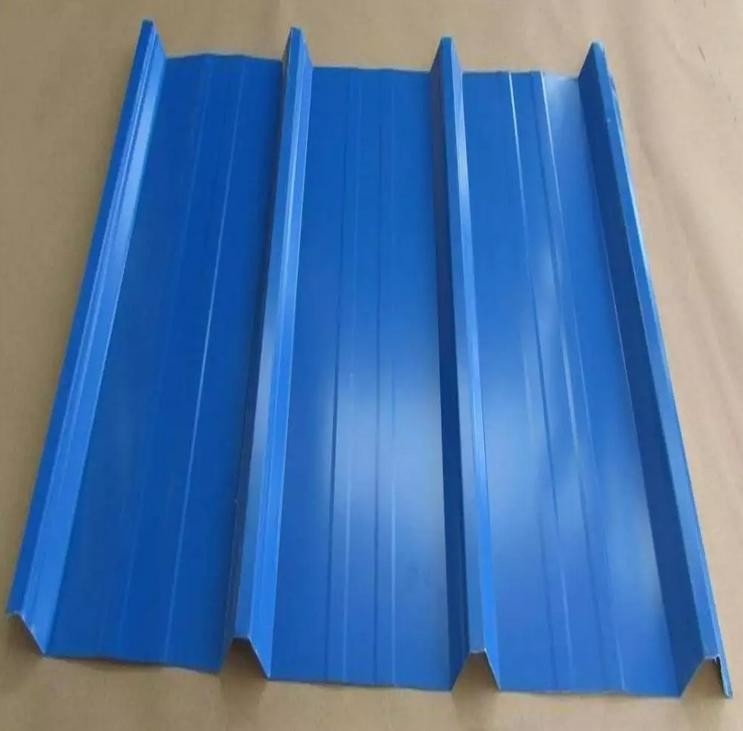 Bule Galvanized 0.4 Mm Roof Steel Sheet T Shape 25-205-1025mm