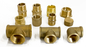 1/4 Inch 1/2" 3/4 Brass Pipe Fittings Female Hexagon Head Forged 3 Way Equal Reduced Tee
